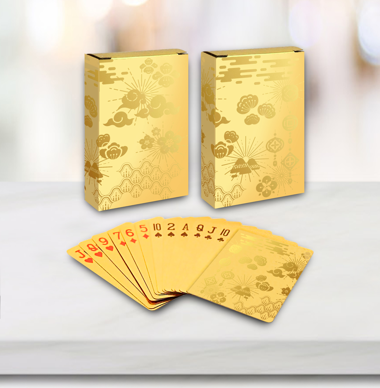 Gold Playing Cards